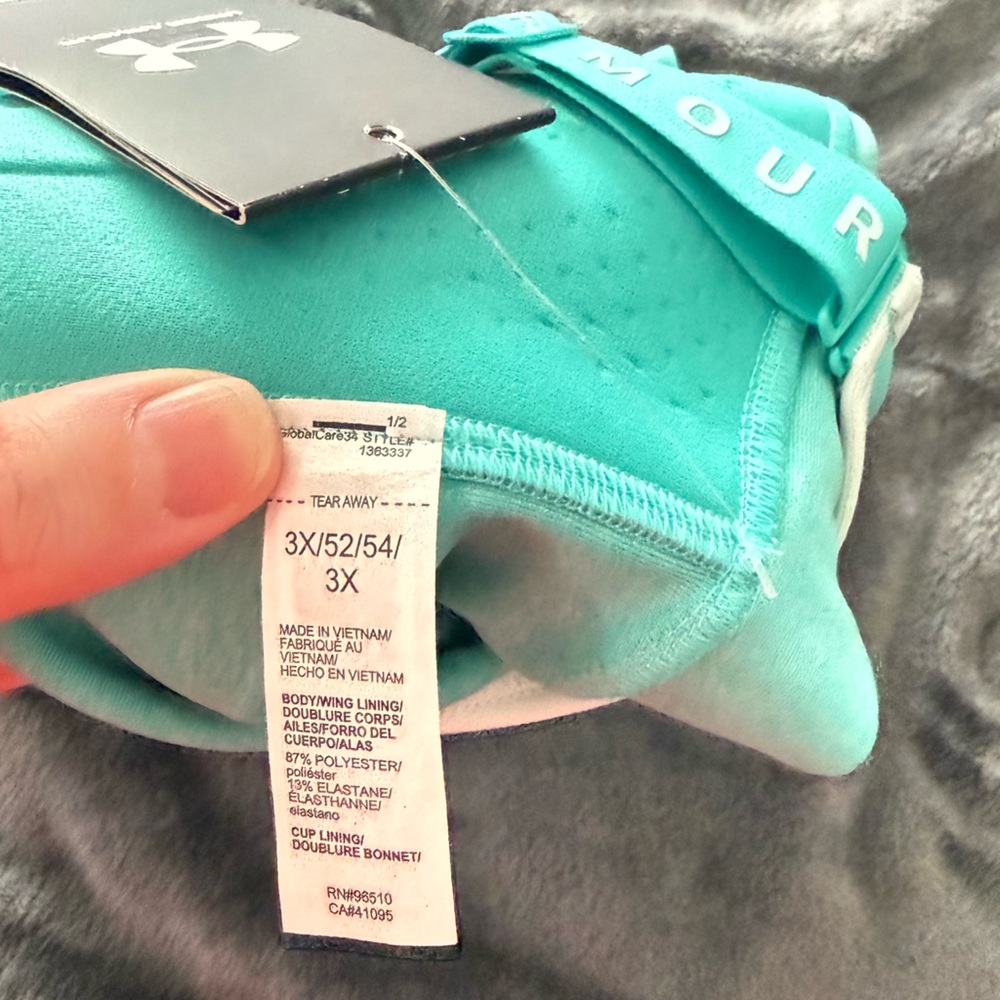 Under Armour Aqua Sports Bra 3X NWT - Picture 2 of 5